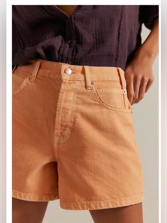 Free People Pants - Free People We The Free Tippi Denim Shorts. NWT. Peach glow
